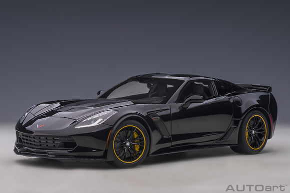 Autoart 71257 1/18 Chevrolet Corvette C7 Z06 C7R Edition (Black)