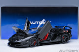 Autoart 79219 1/18 LAMBORGHINI AVENTADOR SVJ (NERO NEMESIS/MATT BLACK)