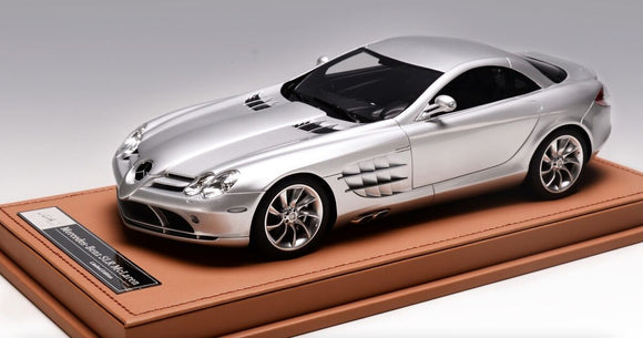 Ivy 1/18 Mercedes SLR (Silver with Silver Wheels) Resin Car Model